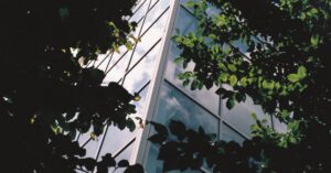 NYC office building windows