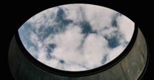 sky light showing the NYC sky