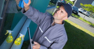 professional commercial window cleaning in NYC