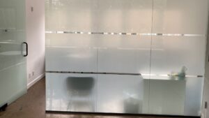 privacy frosted window film